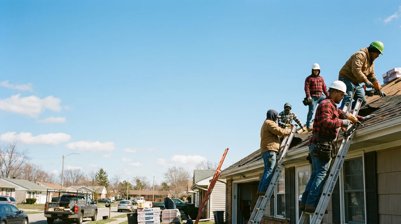 Roofing in Buckland, OH near me
